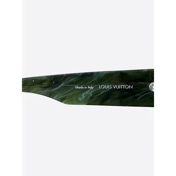 Louis Vuitton Green Marble Cyclone Sunglasses